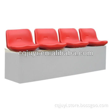 Good quality low price basketball football bucket seat middle backrest chair